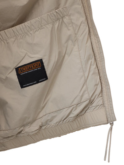 Cropped Puffer Jacket in Silt Grey