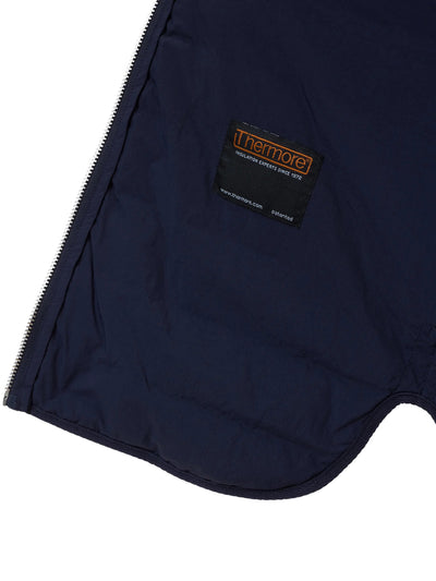 Quilted Zip Jacket in Dark Night