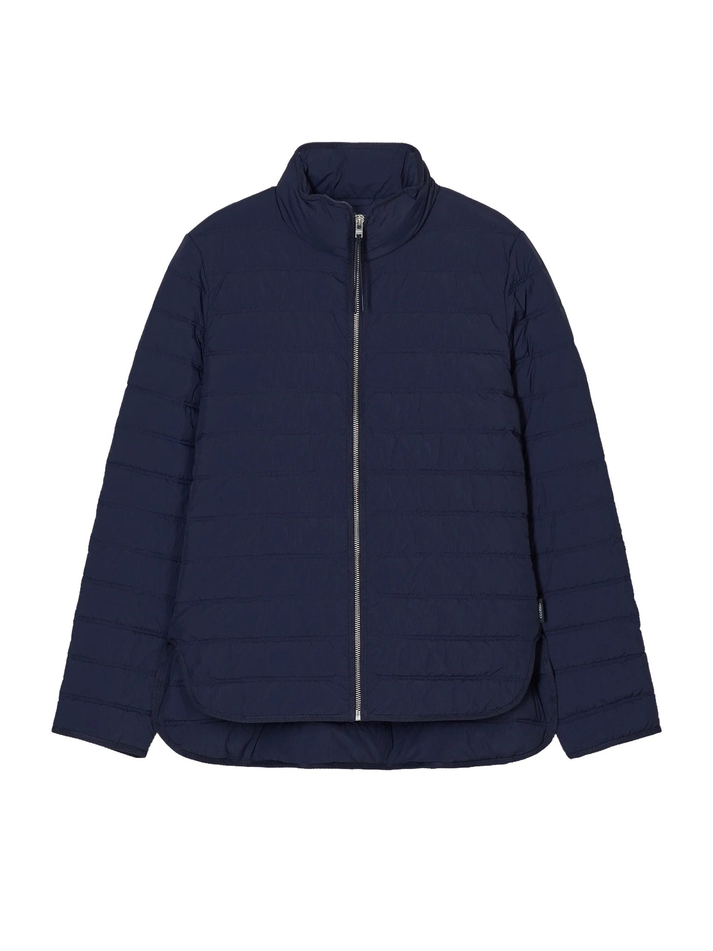 Quilted Zip Jacket in Dark Night
