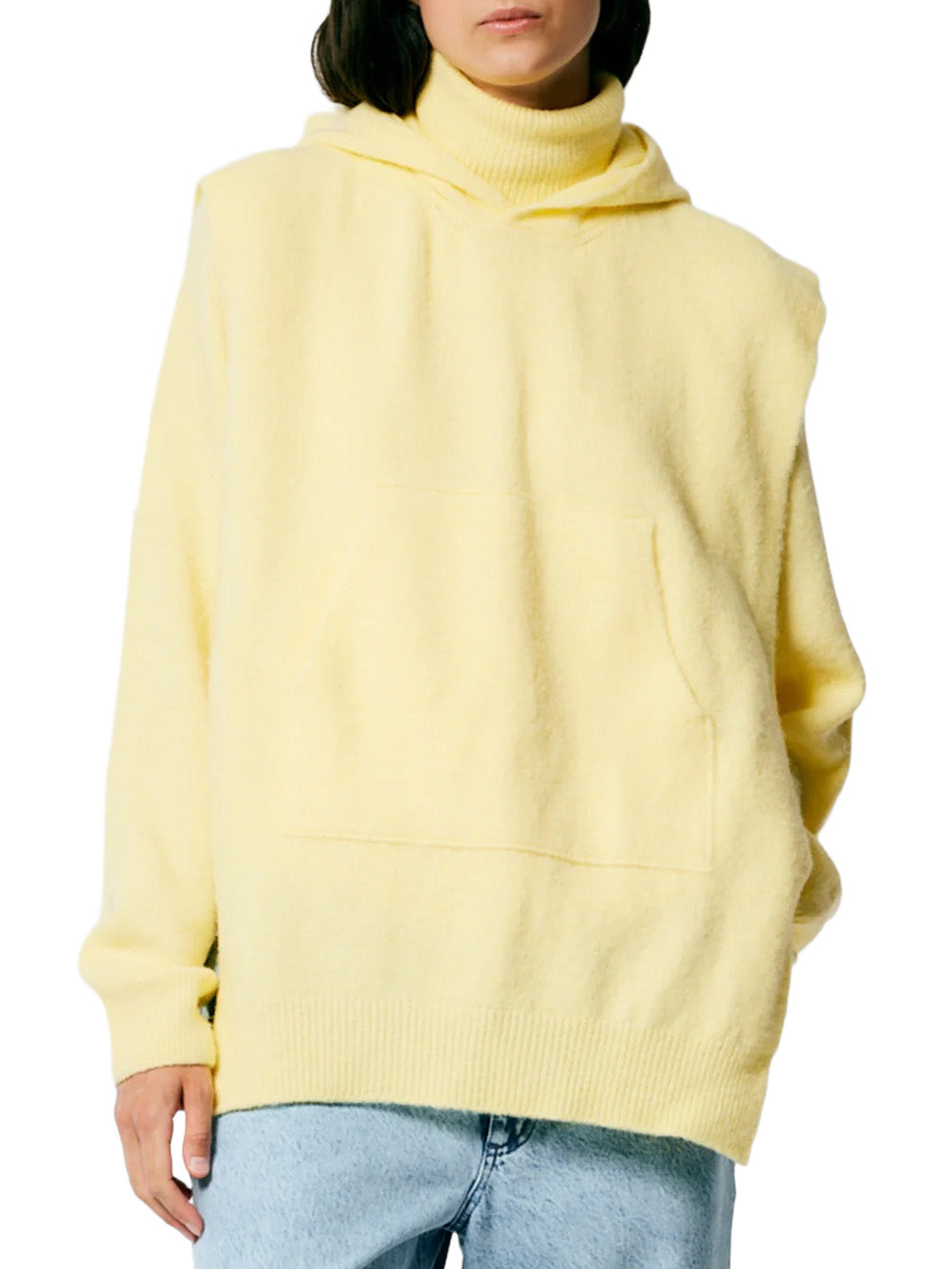 Douillet Hooded Dickie in Yellow