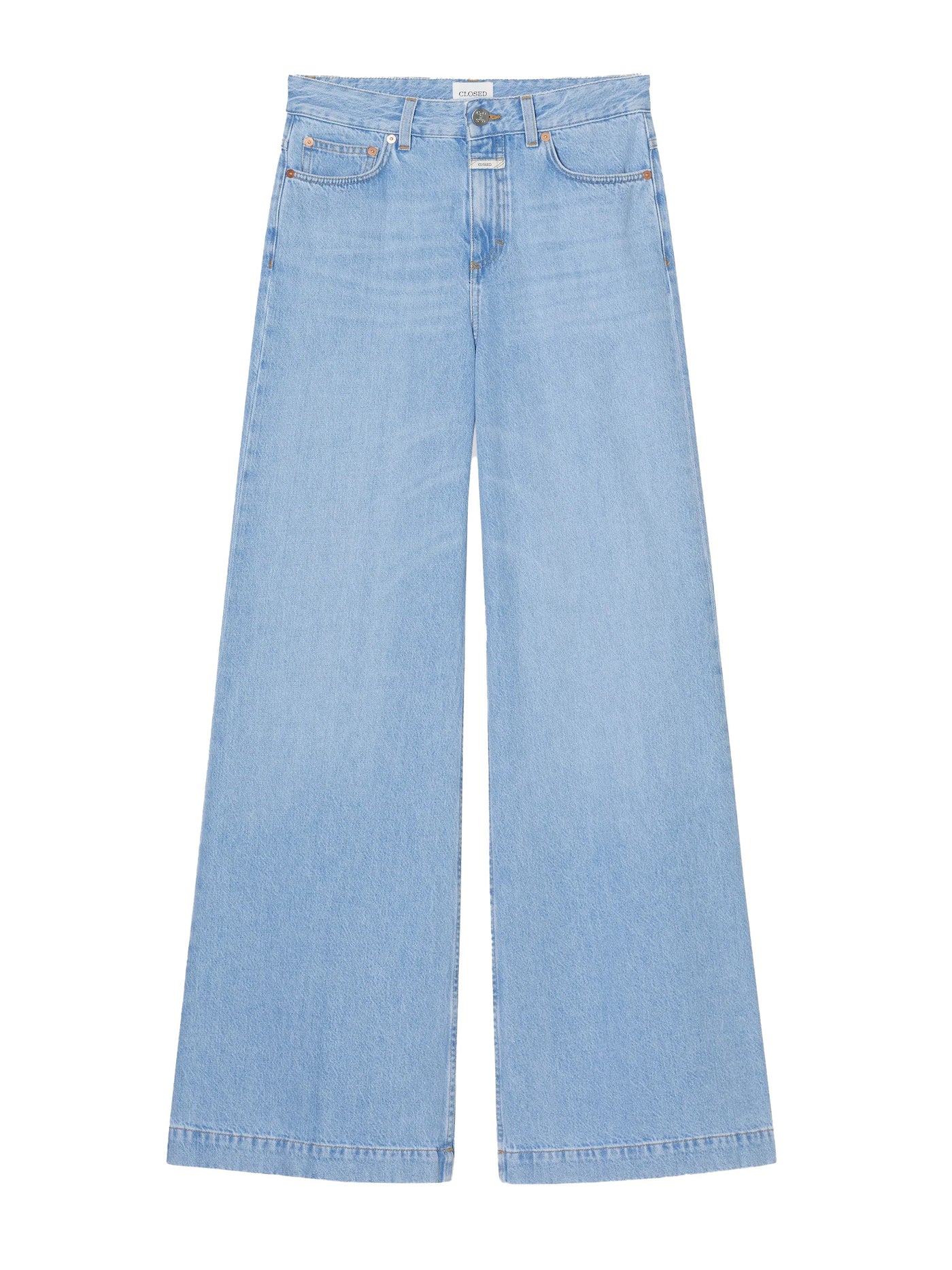 Glow-up Wide Jeans in Light Blue