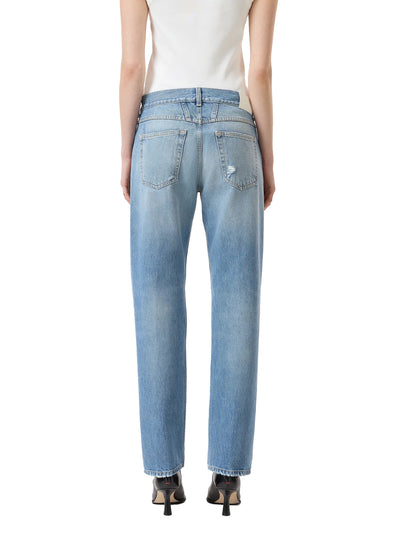 Jonta Relaxed Jeans in Mid Blue