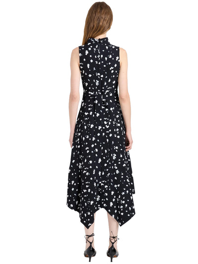 Devora Dress in Printed Viscose