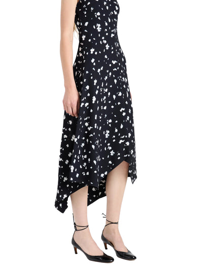Devora Dress in Printed Viscose