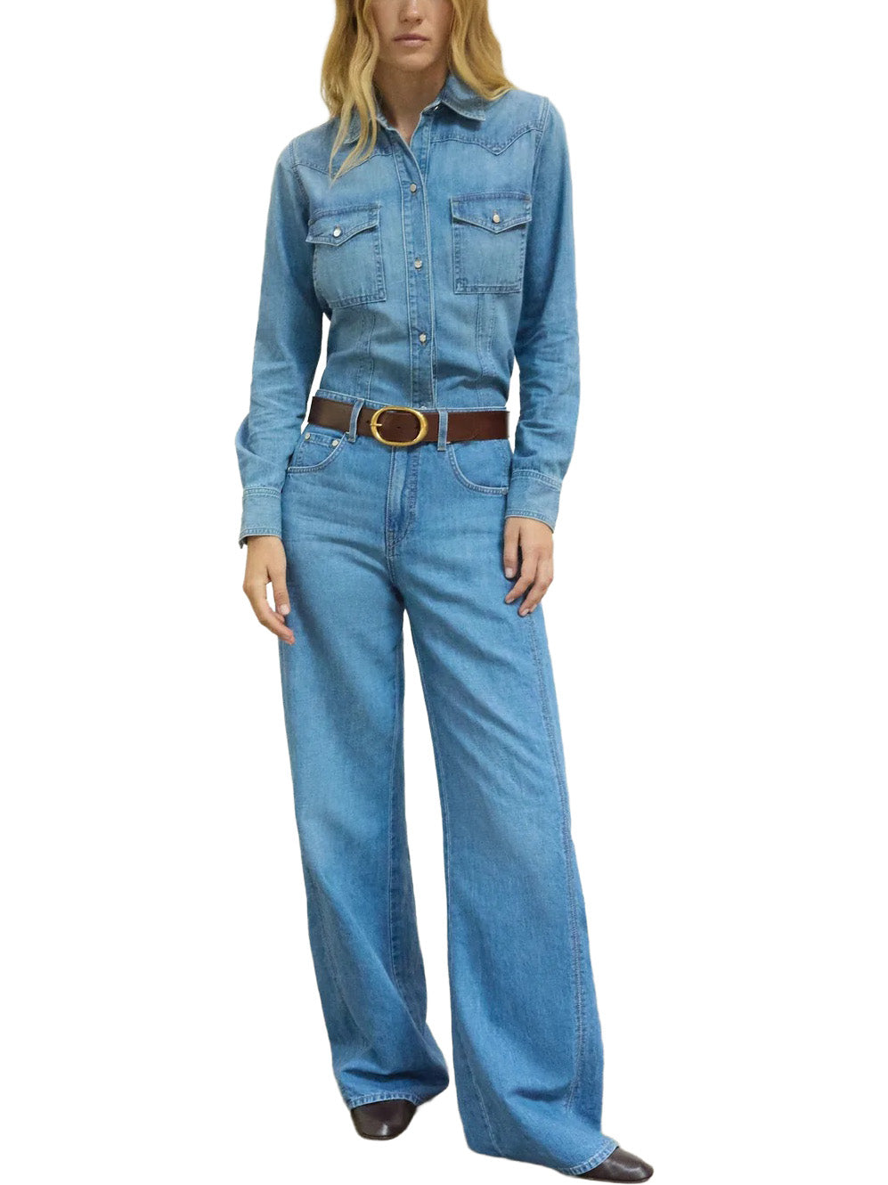 West 11th St. Jean in Linen Cotton Denim
