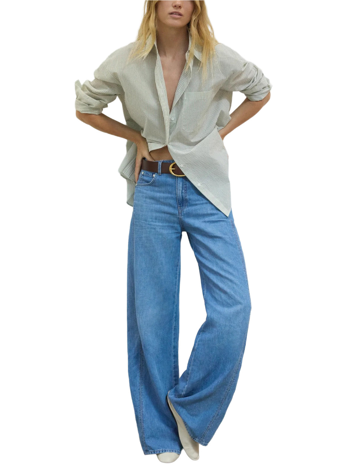 West 11th St. Jean in Linen Cotton Denim