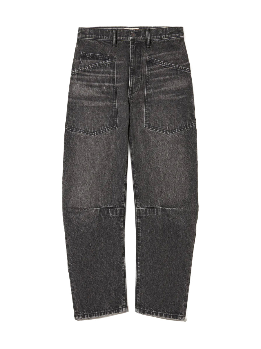 Shon Jean in Stone Black Wash