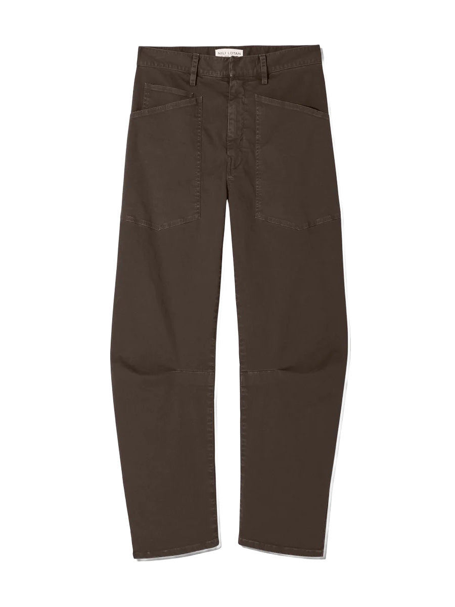 Shon Pant in Chocolate Brown