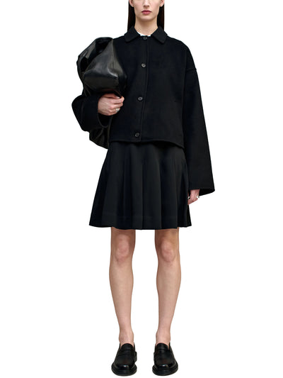 Abby Cropped Jacket in Cashmere Wool