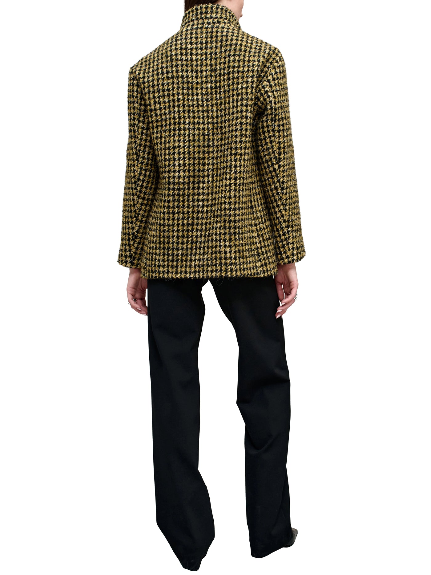 James Jacket in Novelty Wool