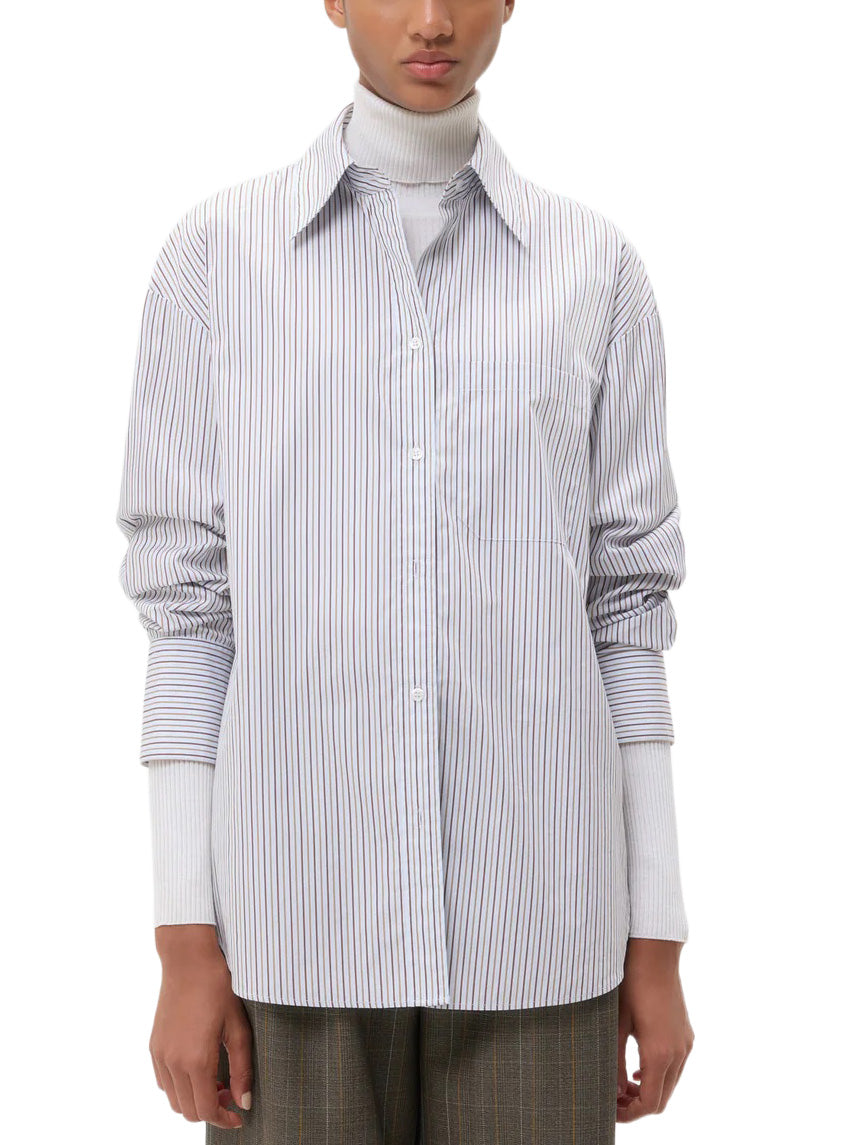 Big Joe Shirt in Cotton Stripes