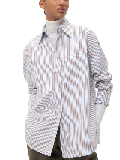 Big Joe Shirt in Cotton Stripes