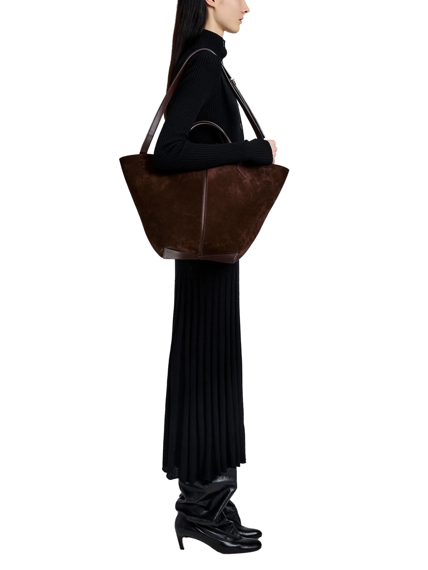 Large Chelsea Tote in Soft Suede