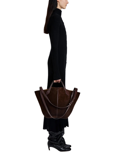 Large Chelsea Tote in Soft Suede