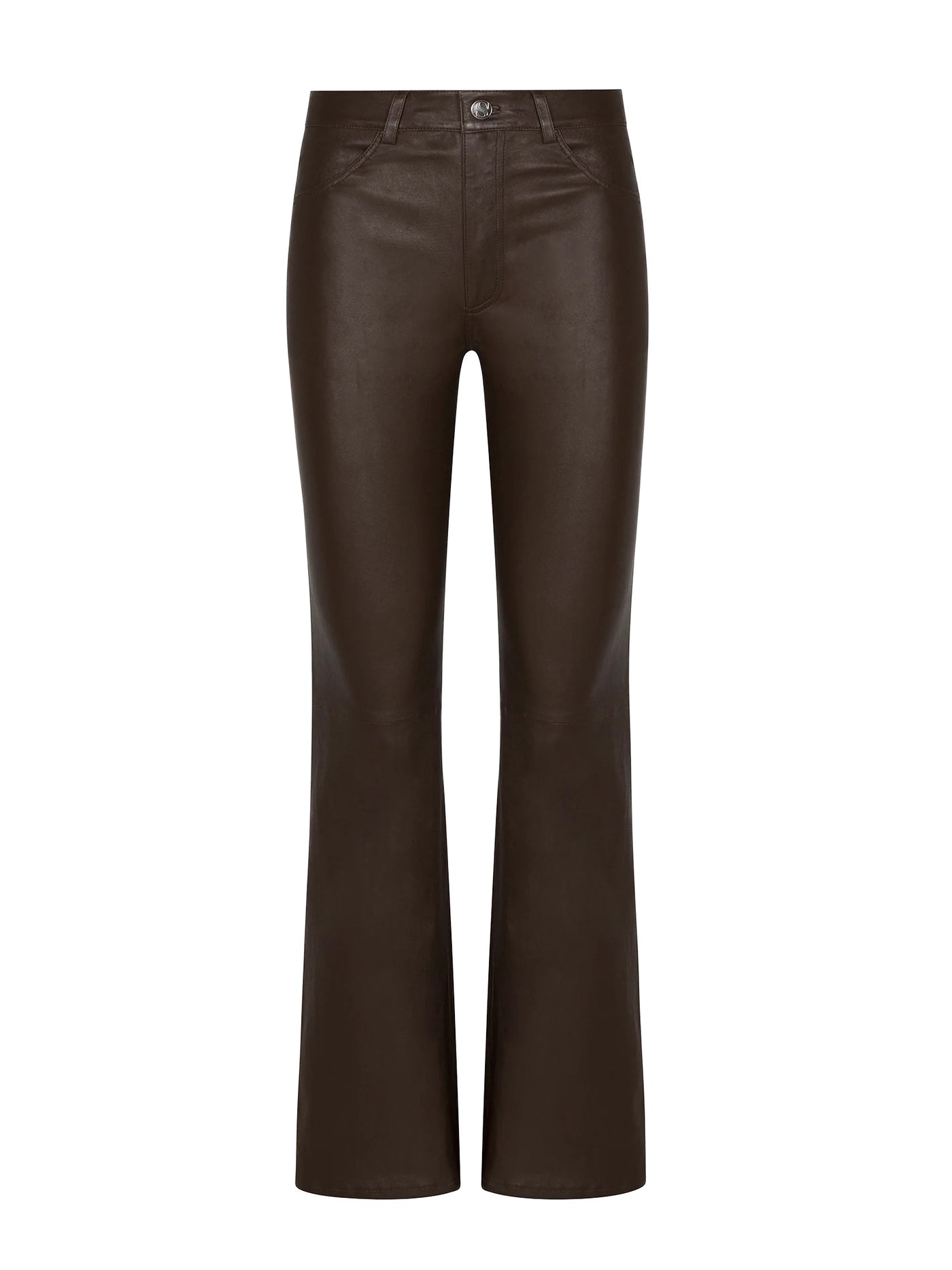 Americano Leather 5 Pocket Micro Flare