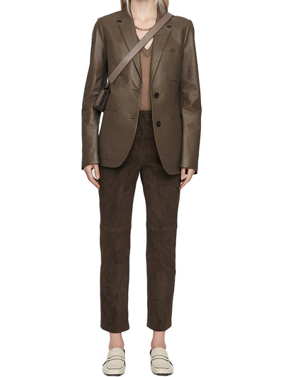 Suede Stretch Coleman Trousers