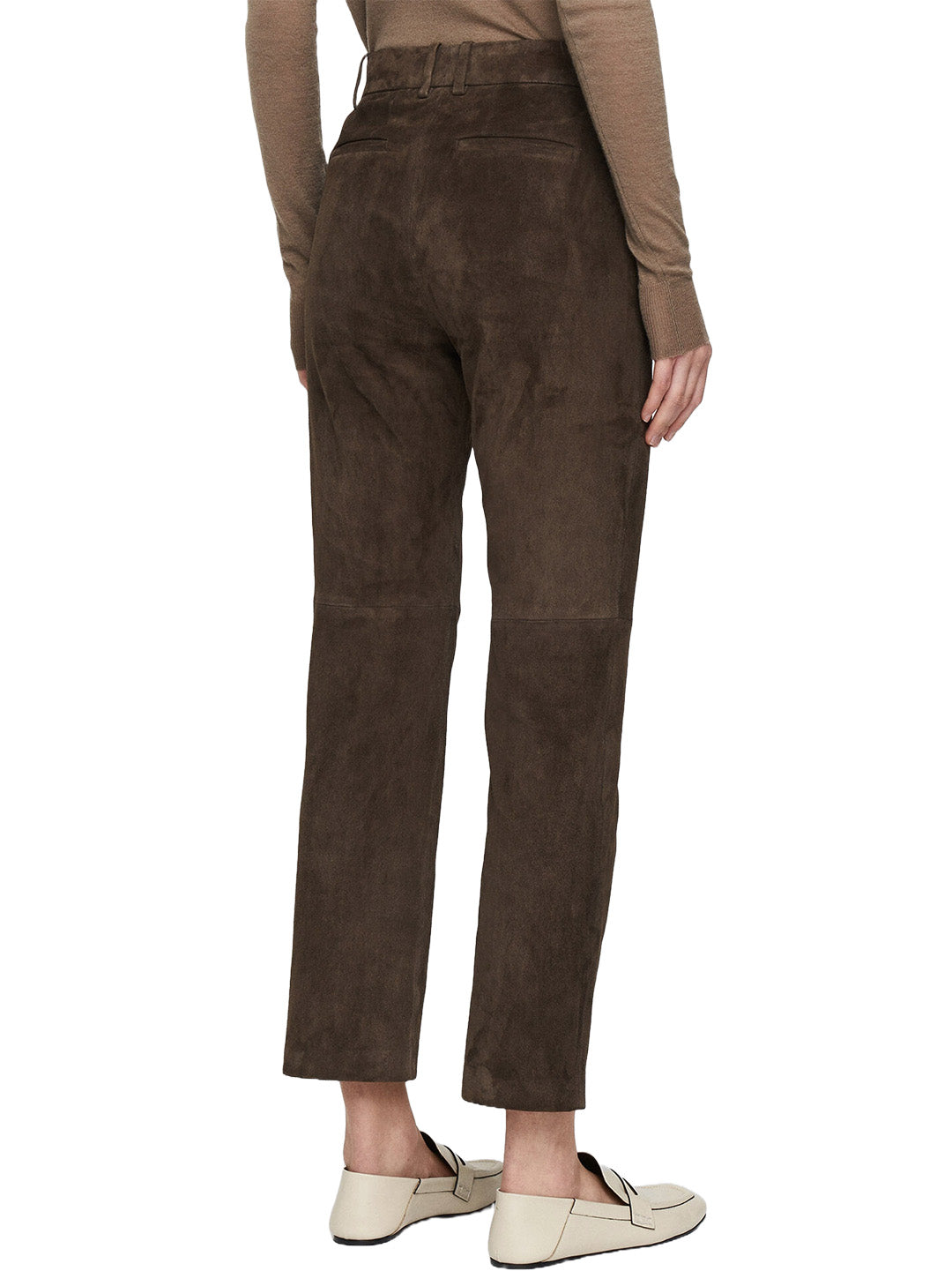 Suede Stretch Coleman Trousers