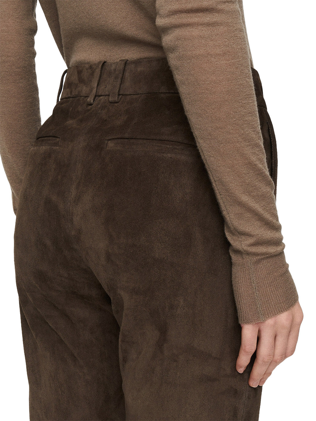 Suede Stretch Coleman Trousers
