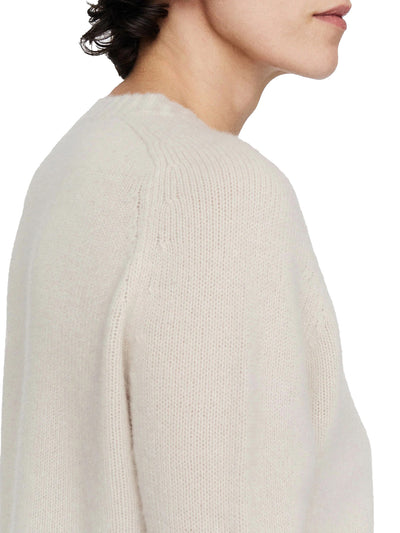 Open Cashmere Round Neck Jumper