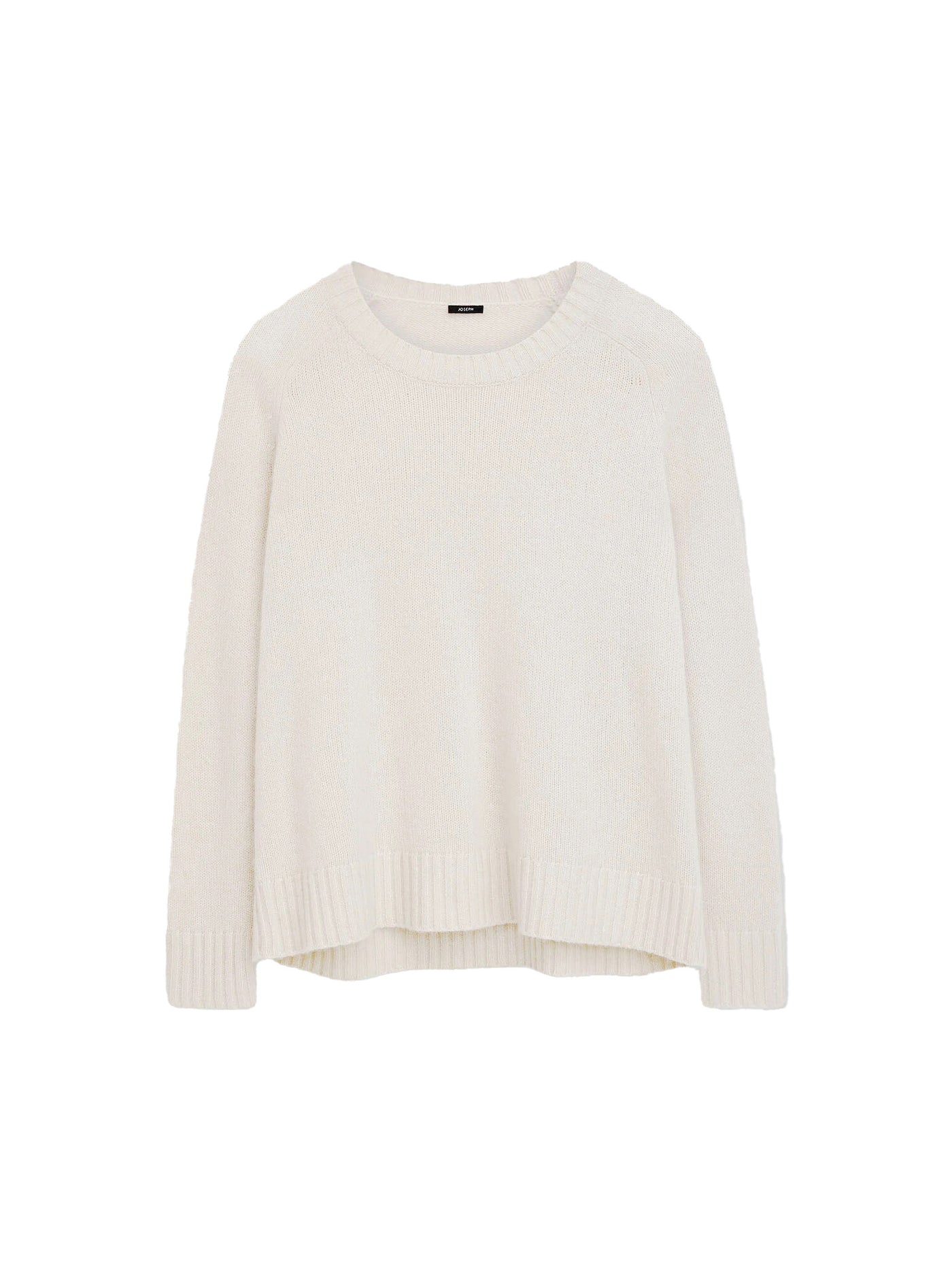 Open Cashmere Round Neck Jumper