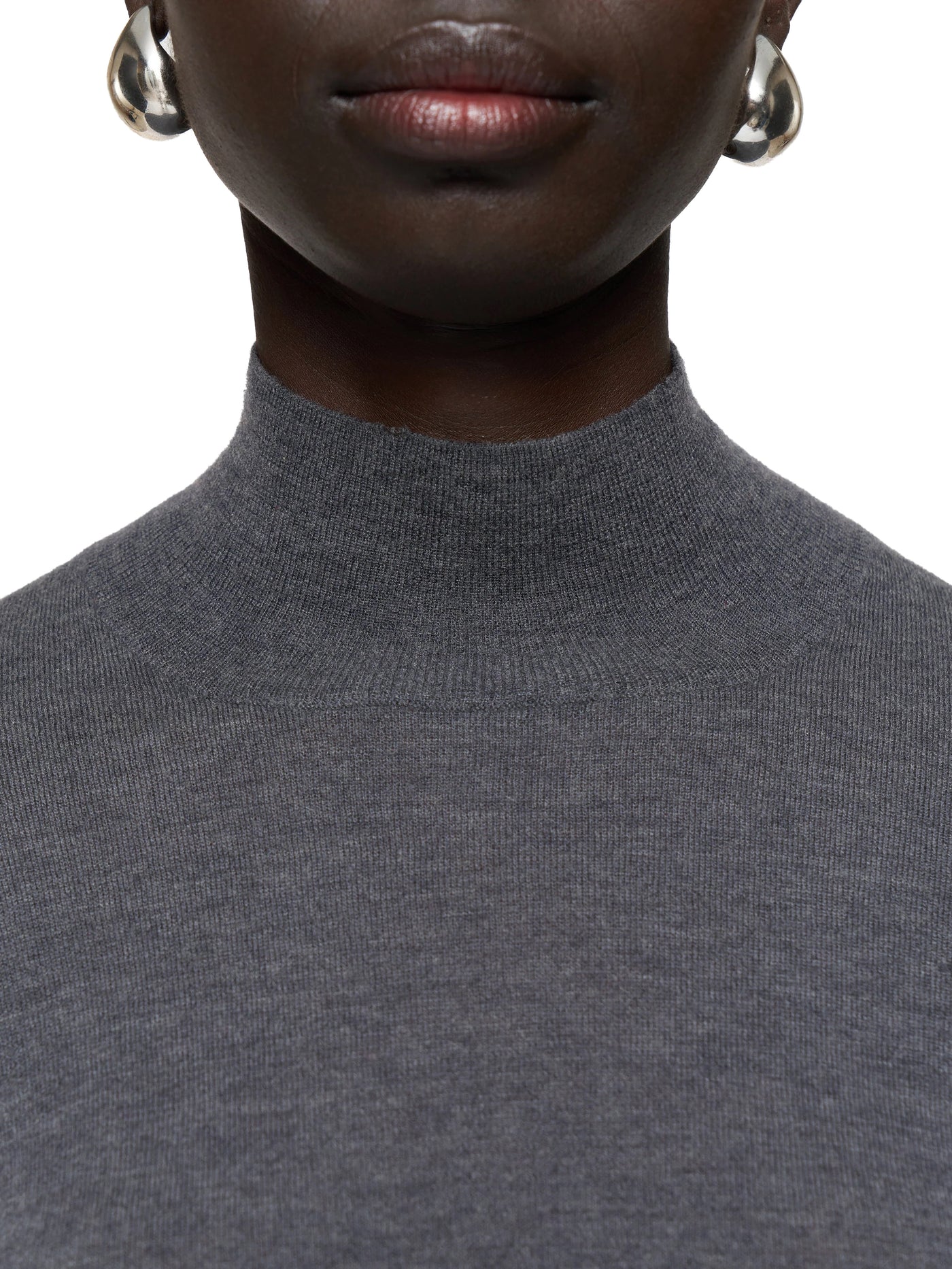 Cashair High Neck Jumper