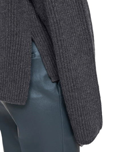 Light Cardigan Stitch High Neck Jumper