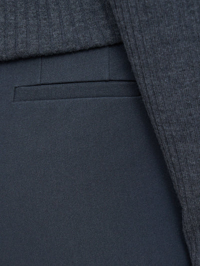 Coleman Gabardine Stretch Trousers in Smoke
