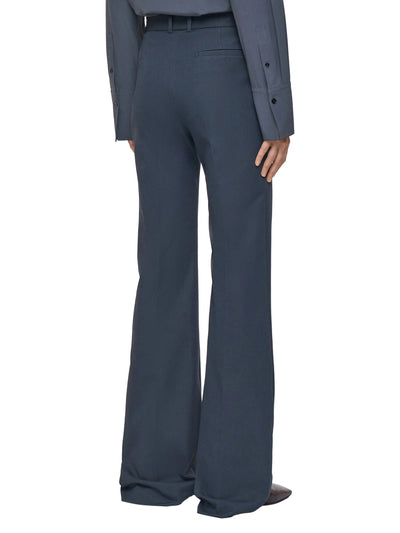 Tafira Gabardine Stretch Trousers in Smoke