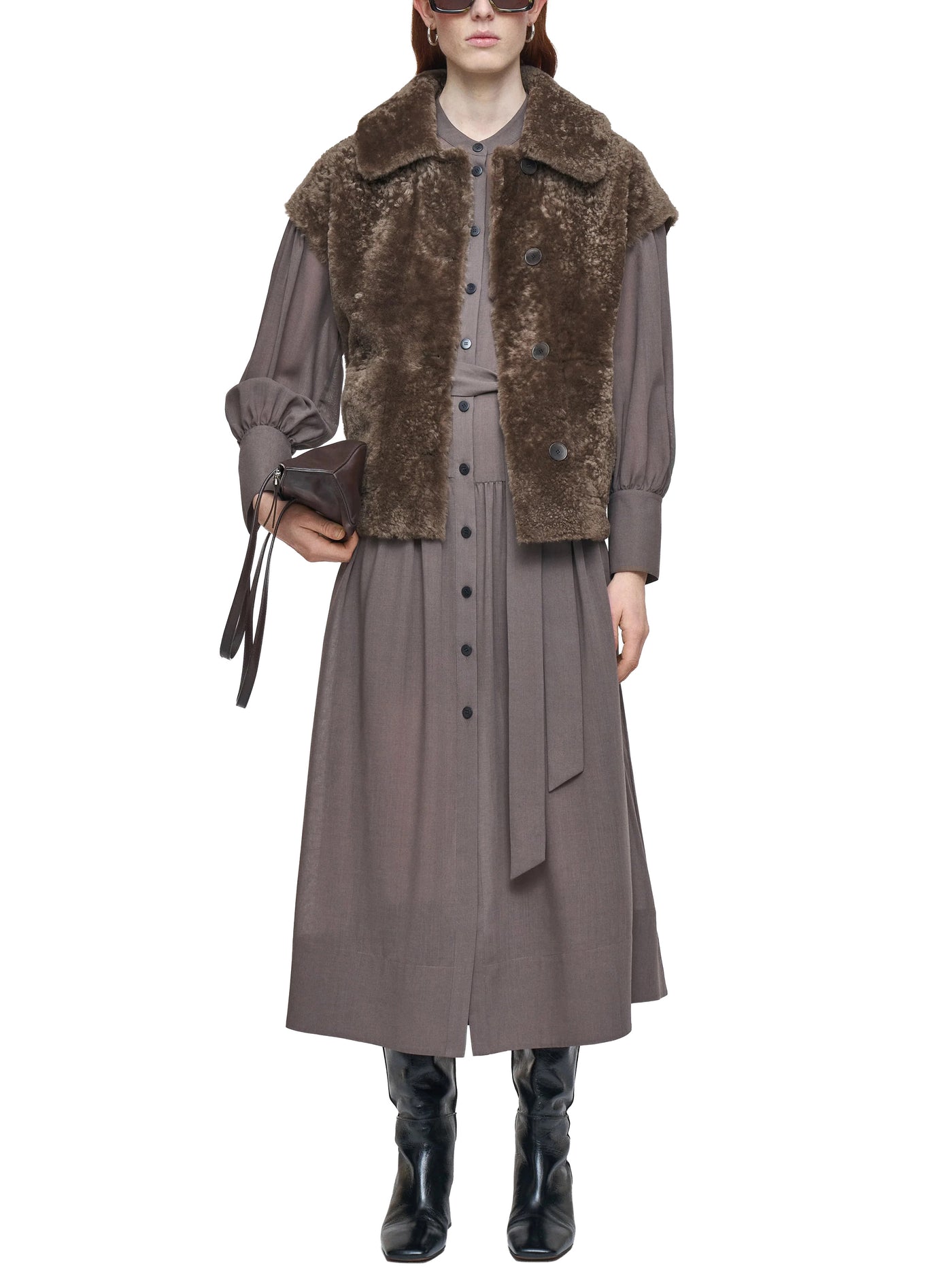 Molin Reversible Shearling Gilet