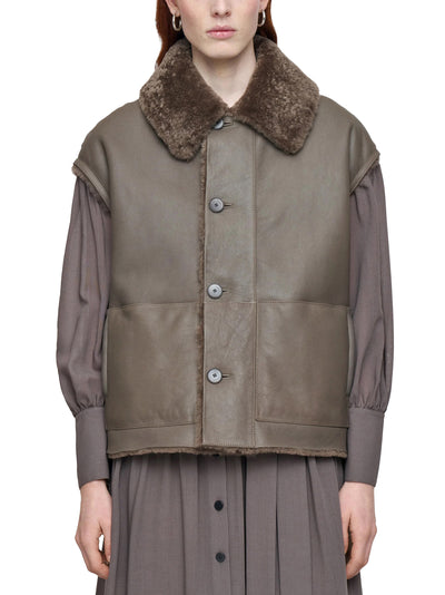 Molin Reversible Shearling Gilet