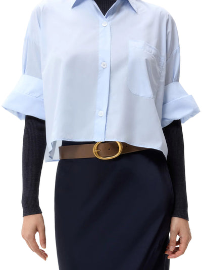 Mink Wide Belt