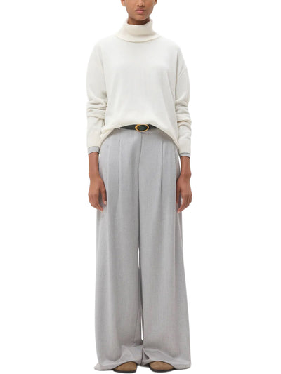 Avery Pants in Light Heather Grey