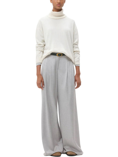 Avery Pants in Light Heather Grey