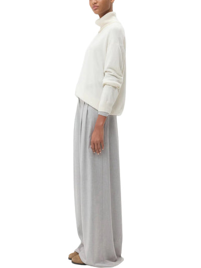Avery Pants in Light Heather Grey