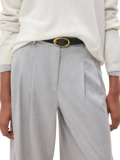 Avery Pants in Light Heather Grey