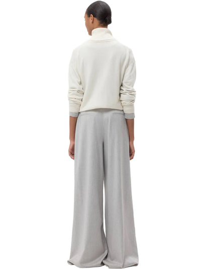 Avery Pants in Light Heather Grey