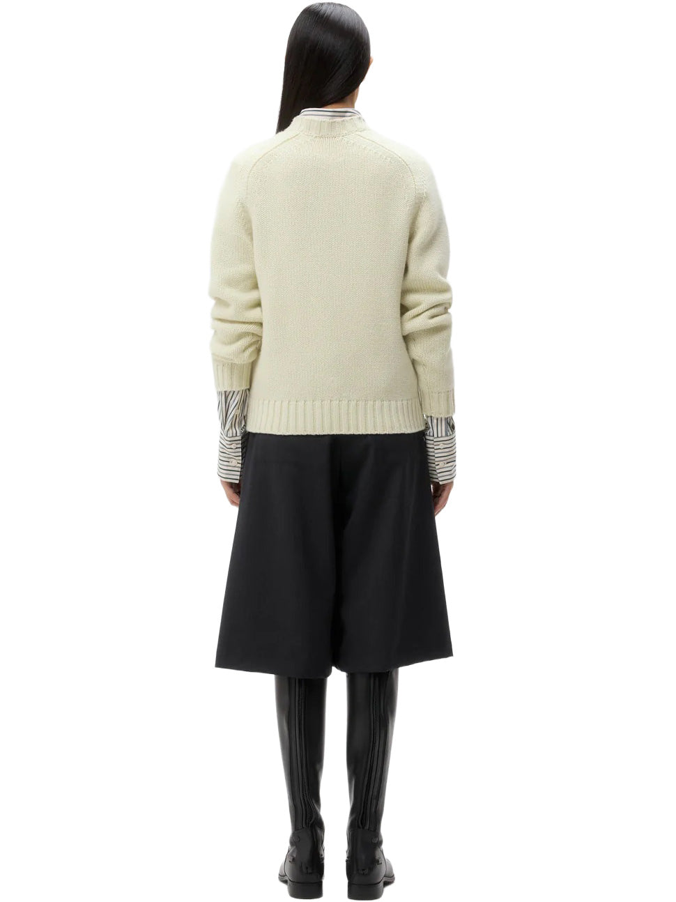 New Jill Crewneck in Aloe Wash