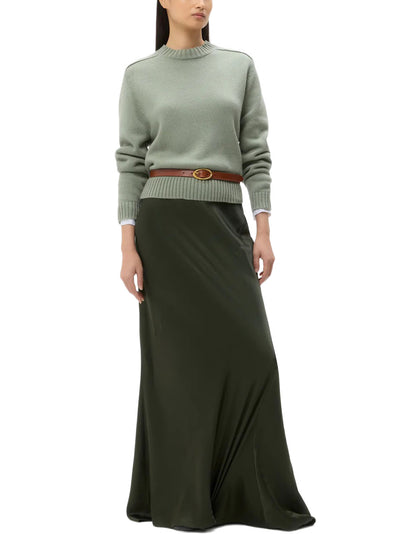New Jill Crewneck in Martini Olive