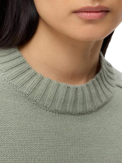 New Jill Crewneck in Martini Olive