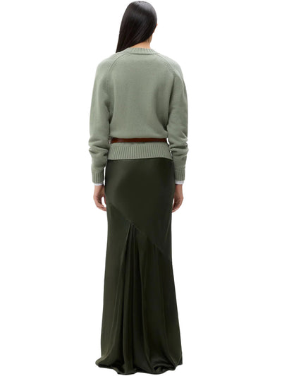 New Jill Crewneck in Martini Olive