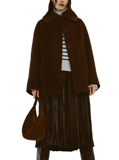 Lisa Coat in Double Face Wool