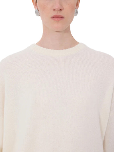 ANTON Cashmere Sweater in Ivory