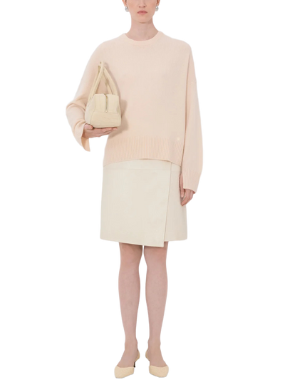 ANTON Cashmere Sweater in Light Pink