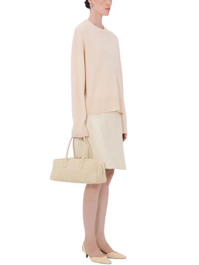 ANTON Cashmere Sweater in Light Pink