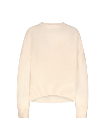 ANTON Cashmere Sweater in Light Pink