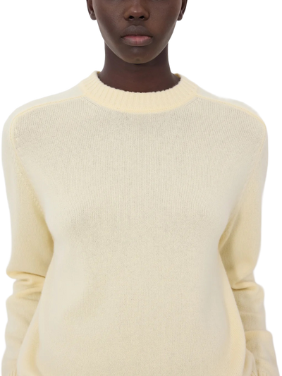 BALTRA LDS Cashmere Sweater in Butter