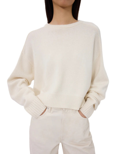 BRUZZI LDS Boxy Cashmere Sweater