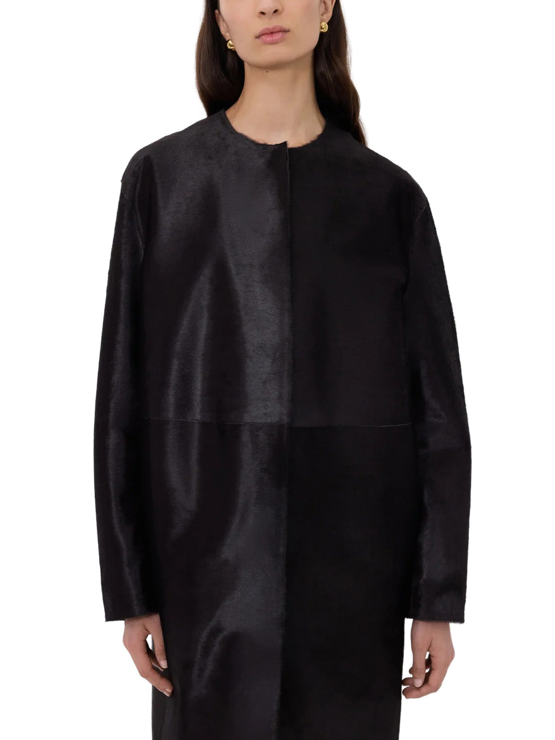 MILLER Leather Coat