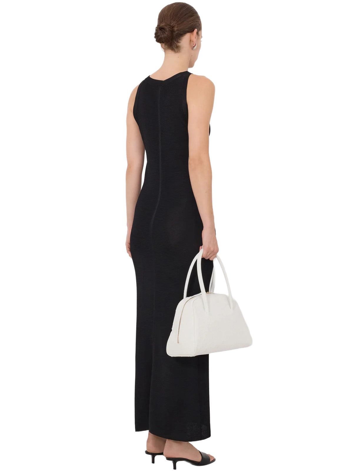 PABLO Sleeveless Knitted Dress in Black