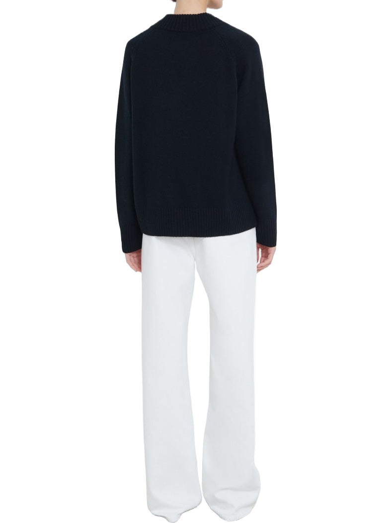 NABAT Cashmere Cardigan in Black